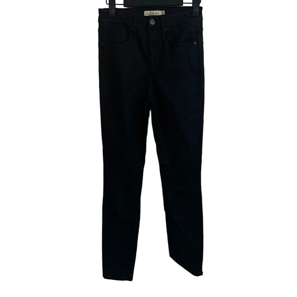 Unpublished Denim - Anthropologie Unpublished Womens Skinny Jeans Size 26 Black Mid-Rise 5-Pocket